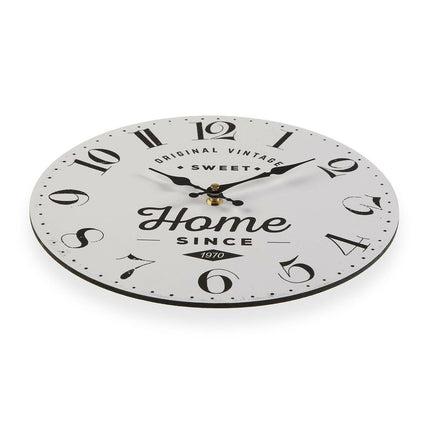 Wanduhr Versa Home Holz (4 x 29 x 29 cm)