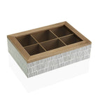 Teebox Versa New Lines Holz (17 x 7 x 24 cm)