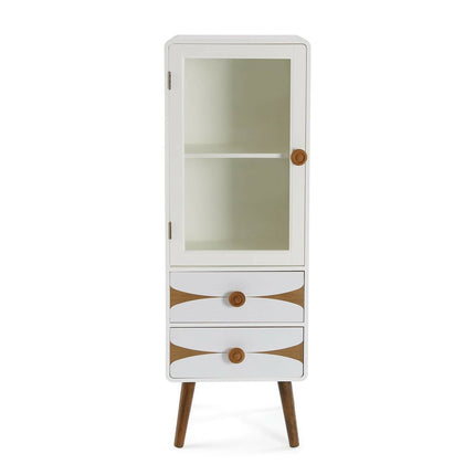 Displayständer Versa Holz MDF Weiß 33 x 120 x 43 cm