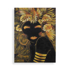 Bild Versa Damen Gold Leinwand Kiefer 2,8 x 90 x 120 cm