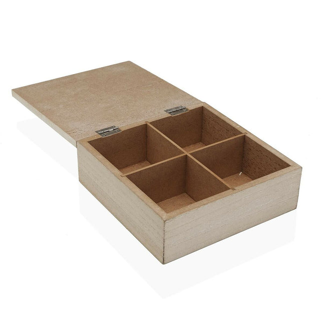 Dekorative Box Versa Holz 24 x 6 x 16,5 cm