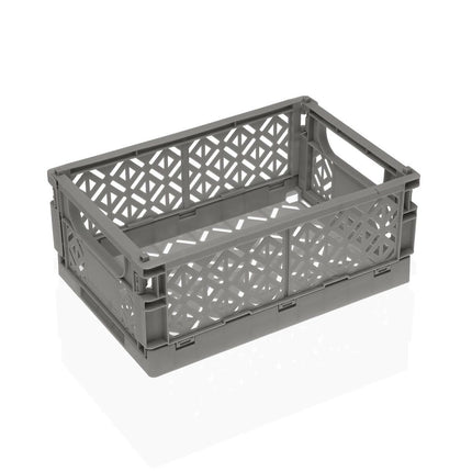 Faltschachtel Versa Grau Polypropylen 25 x 10 x 16,5 cm