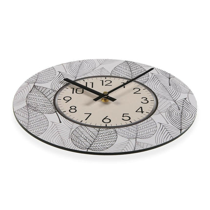Wanduhr Versa Gardee Bettlaken Holz 4 x 30 x 30 cm
