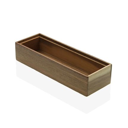 Mehrzweckbox Versa Mittel 7,7 x 5,1 x 22,8 cm Akazienholz Bambus