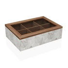 Teebox Versa Gardee Holz 17 x 7 x 24 cm