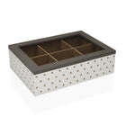 Teebox Versa Stary Holz 17 x 7 x 24 cm