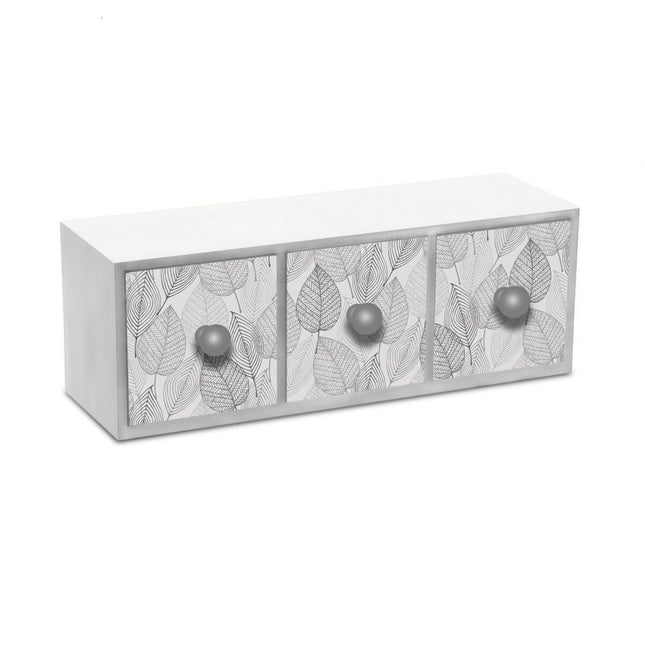 Box-Schmuckkästchen Versa Gardee Holz 11 x 11 x 33 cm Holz MDF