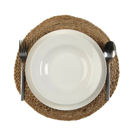 Untersetzer Versa Beige 35 x 1 x 35 cm Jute