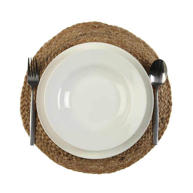 Untersetzer Versa Beige 35 x 1 x 35 cm Jute