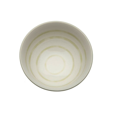 Salatschüssel Versa Hellgrau 22,5 x 9 x 22,5 cm aus Keramik Porzellan