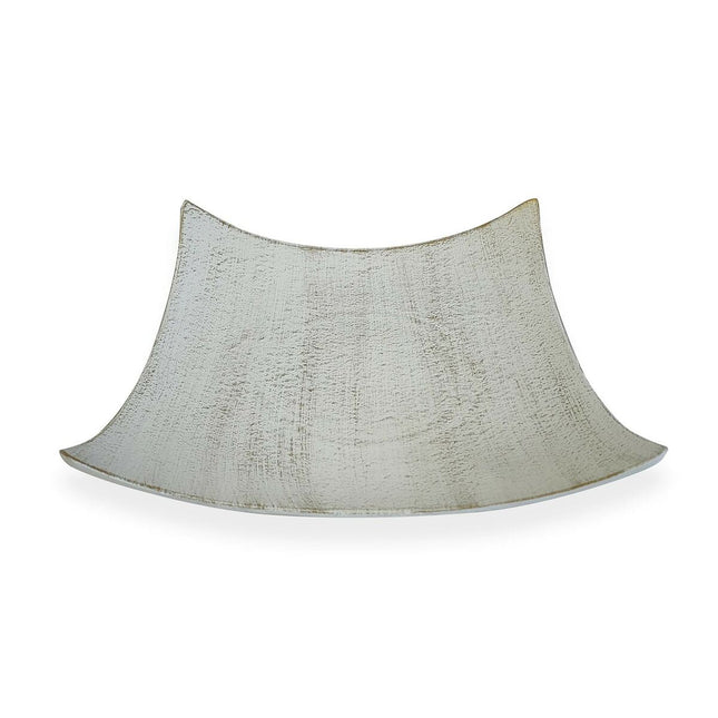 Tischdekoration Versa Weiß karriert Bunt 28 x 7 x 28 cm