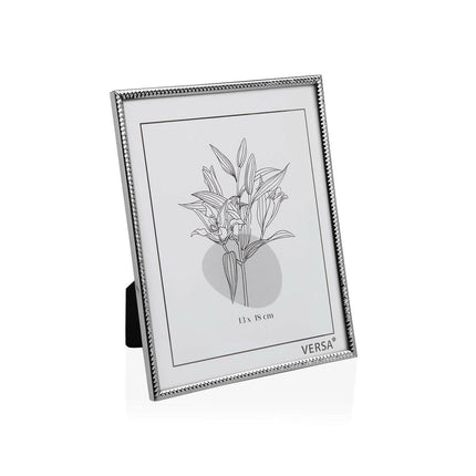 Fotorahmen Versa Silberfarben Metall Minimalistisch 1 x 18,5 x 13,5 cm