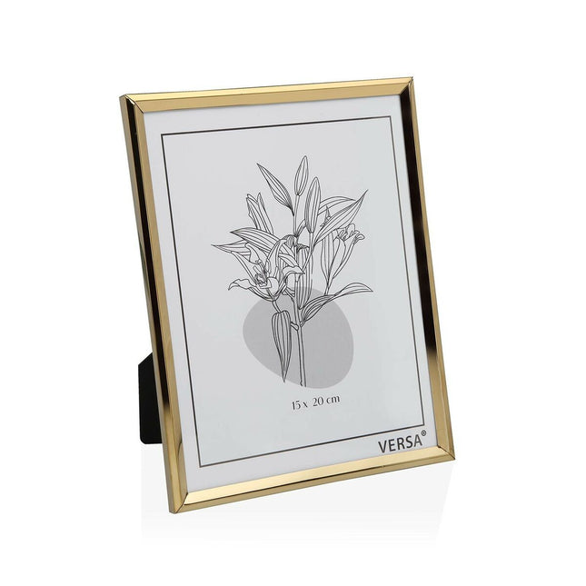 Fotorahmen Versa Gold Metall Minimalistisch 1 x 20,5 x 15,5 cm