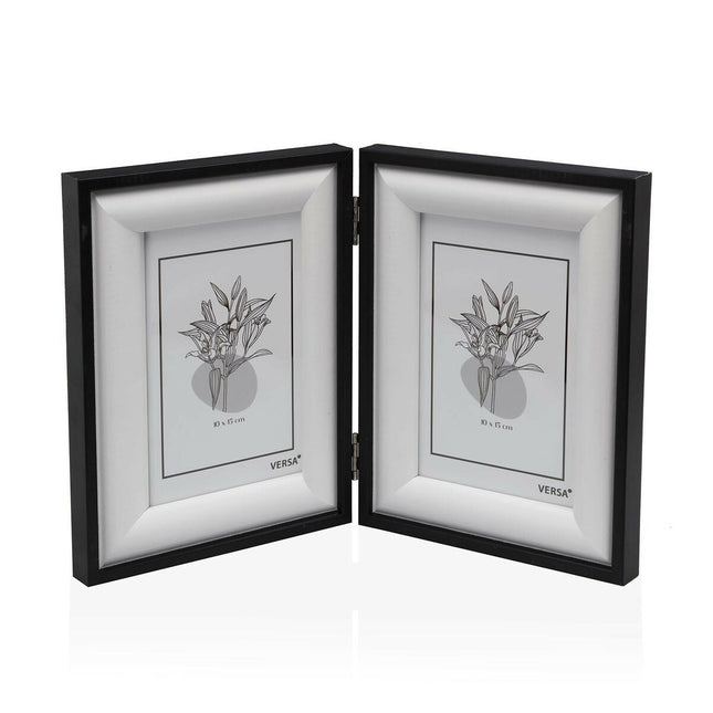 Fotorahmen Versa Schwarz Holz MDF 1,8 x 30,5 x 20 cm