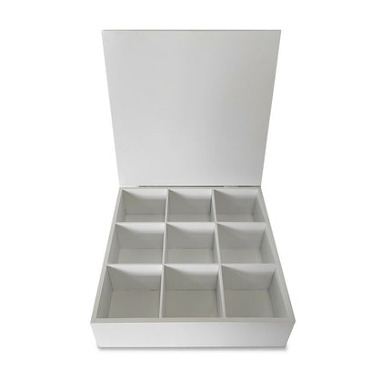 Dekorative Box Versa Idun Holz MDF 24 x 7 x 24 cm