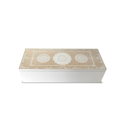 Dekorative Box Versa Mandala Holz MDF 9 x 6 x 24 cm
