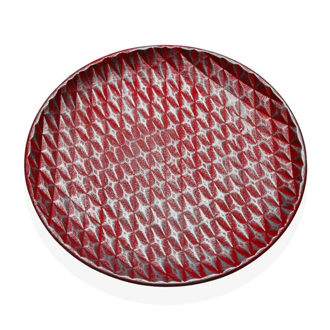 Deko-Figur Versa Rot 40 x 3 x 40 cm