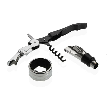 Weinzubehör-Set Versa Metall Stahl