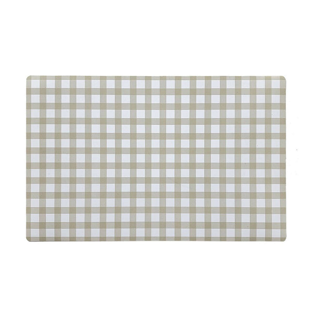Untersetzer Versa Vichy Beige Polypropylen 43 x 28 cm