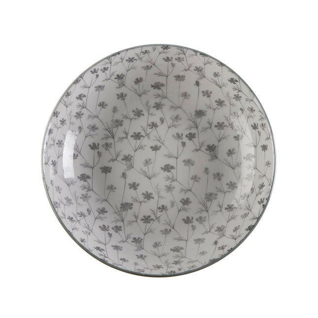 Suppenteller Versa Grau Porzellan