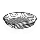 Obstschale Versa Schwarz Metall Stahl 30 x 4,7 x 30 cm