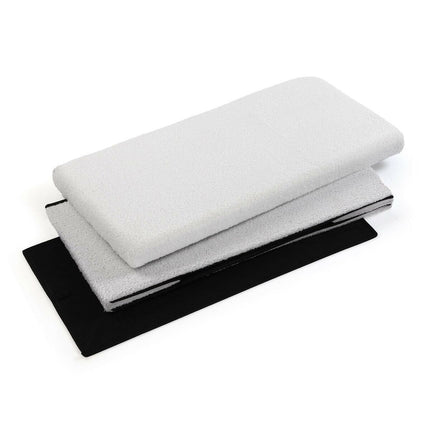 Auseinandernehmbare Truhe Versa Teddy Polyester Holz MDF 38 x 37,5 x 76,5 cm