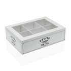 Teebox Versa Bistro Holz 17 x 7 x 24 cm