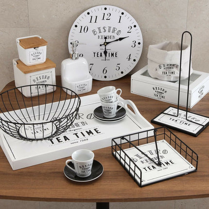 Teebox Versa Bistro Holz 17 x 7 x 24 cm