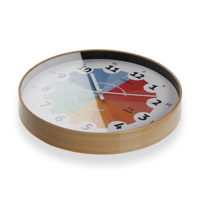 Wanduhr Versa Kristall Kunststoff 4 x 30 x 30 cm