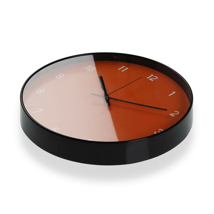 Wanduhr Versa Terrakotta Kristall Kunststoff 4 x 30 x 30 cm