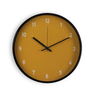 Wanduhr Versa Senf Kristall Kunststoff 4 x 30 x 30 cm