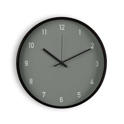 Wanduhr Versa Grau Kristall Kunststoff 4 x 30 x 30 cm