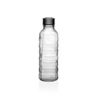 Flasche Versa 500 ml Durchsichtig Glas Aluminium 7 x 22,7 x 7 cm