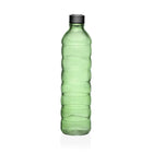 Flasche Versa 1,22 L grün Glas Aluminium 8,5 x 33,2 x 8,5 cm
