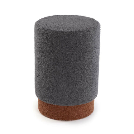 Hocker Versa Grau Holz 33 x 47 x 33 cm