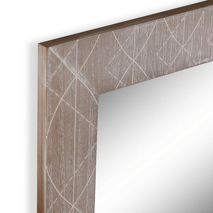 Wandspiegel Versa Paulonia-Holz Spiegel 2 x 76 x 54 cm