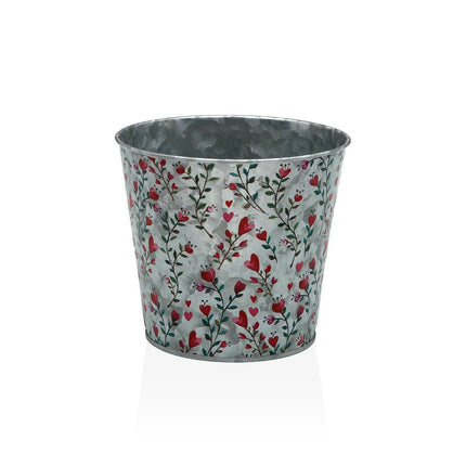 Blumentopf Versa Herzen Metall Minimalistisch 13 x 12 x 13 cm