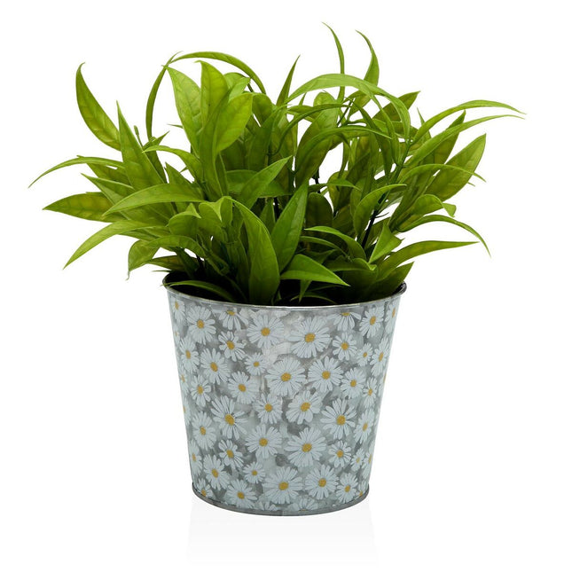 Blumentopf Versa Blomster Metall Minimalistisch 13 x 12 x 13 cm