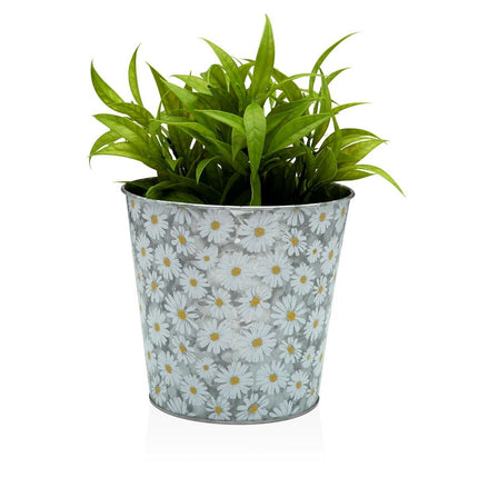 Blumentopf Versa Blomster Metall Minimalistisch 18 x 17 x 18 cm