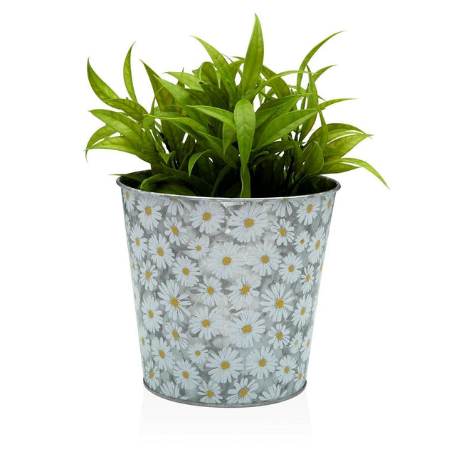Blumentopf Versa Blomster Metall Minimalistisch 18 x 17 x 18 cm