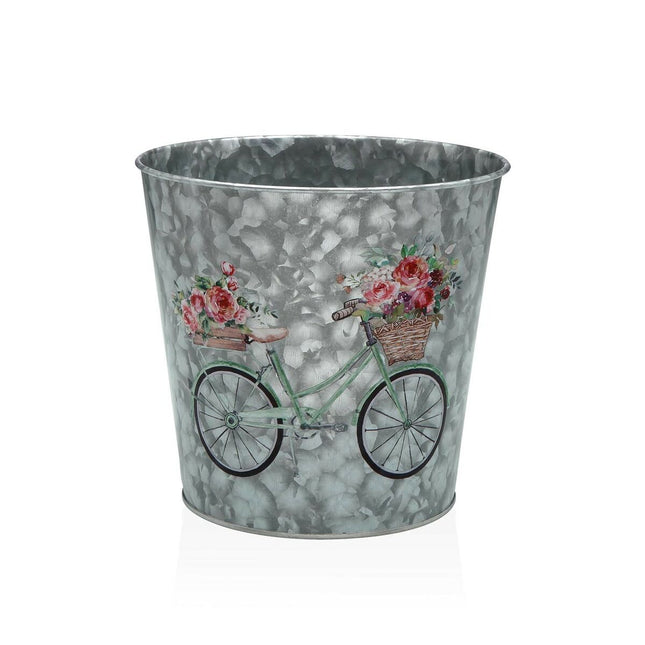 Blumentopf Versa Fahrrad Metall Minimalistisch 18 x 17 x 18 cm