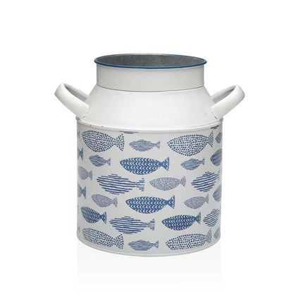 Blumenvase Versa Fische Metall 16 x 20 x 20 cm