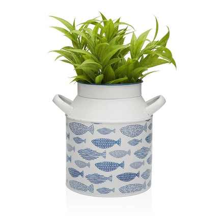 Blumenvase Versa Fische Metall 16 x 20 x 20 cm