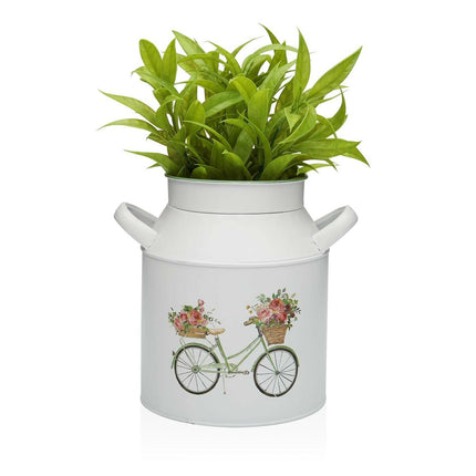 Blumenvase Versa Fahrrad Metall 16 x 20 x 20 cm