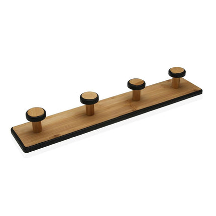 Wandgarderobe Versa Bambus Vintage 6 x 10 x 50 cm