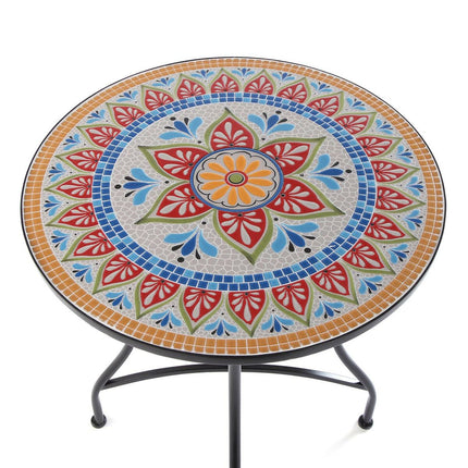 Tisch-Set mit 2 Stühlen Versa Borneo 60 x 71 x 60 cm