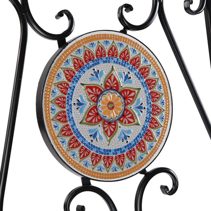 Tisch-Set mit 2 Stühlen Versa Borneo 60 x 71 x 60 cm