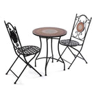 Tisch-Set mit 2 Stühlen Versa Fiji 60 x 71 x 60 cm