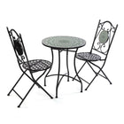 Tisch-Set mit 2 Stühlen Versa Java 60 x 71 x 60 cm