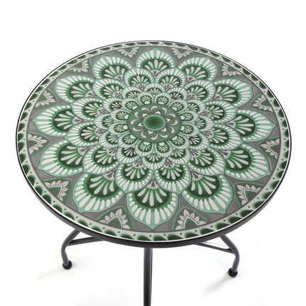 Tisch-Set mit 2 Stühlen Versa Java 60 x 71 x 60 cm
